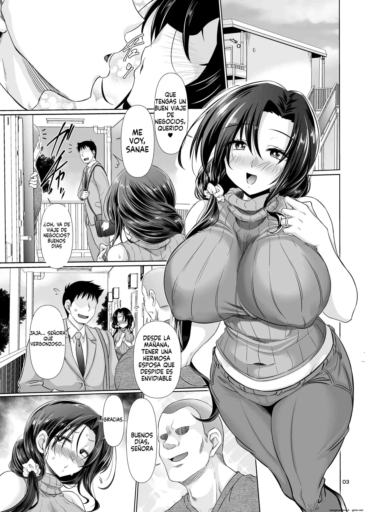 Nani shite mo ii Hitozuma no Ana to iu Ana de Dosukebe Koubi o suru｜Teniendo Sexo Extremadamente Sucio y por Cada Agujero de una Esposa que te Deja Hacerle de Todo page 2 full