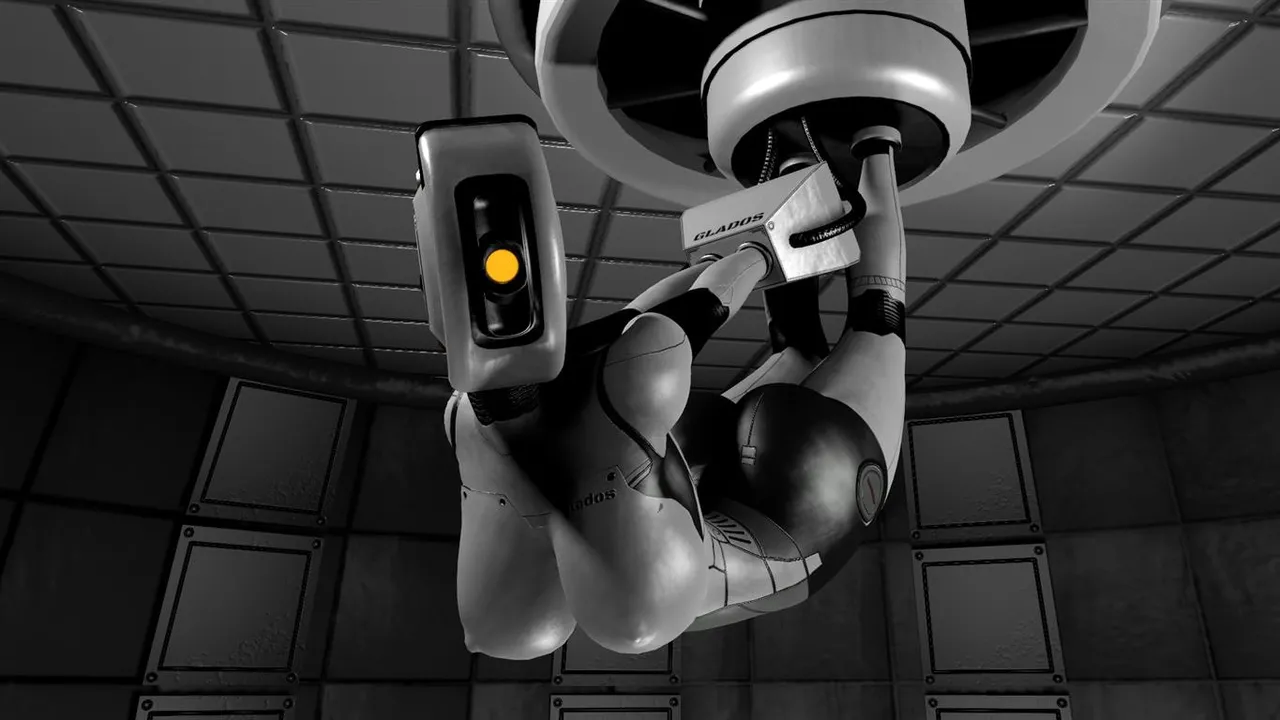 Glados Robot Girl page 1 full