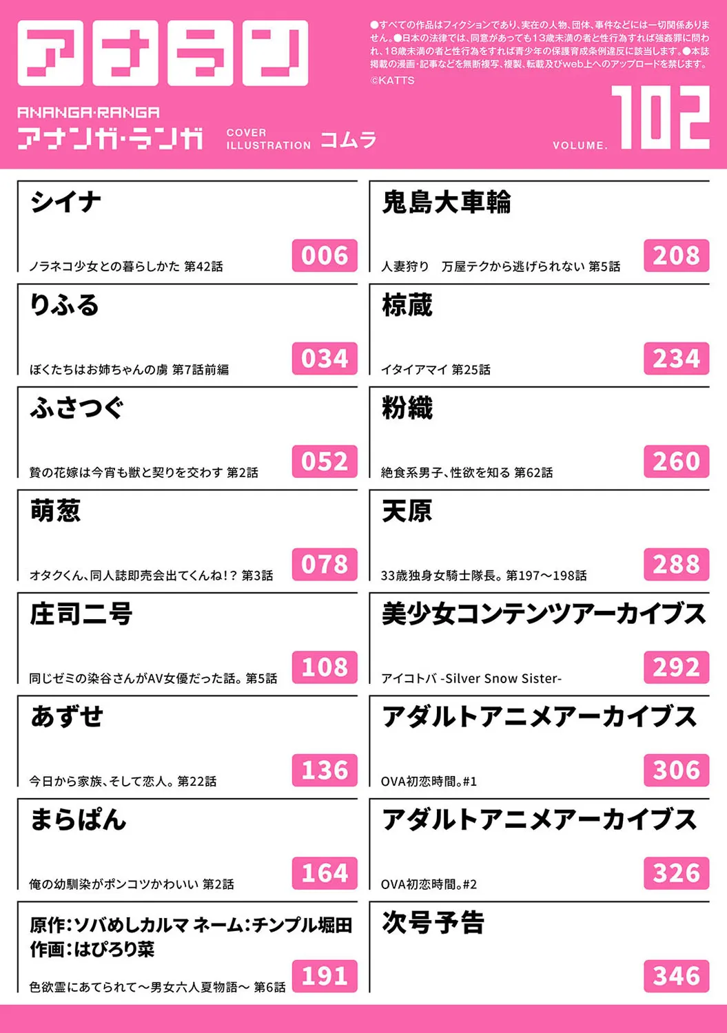 Ananga Ranga Vol. 102 page 3 full