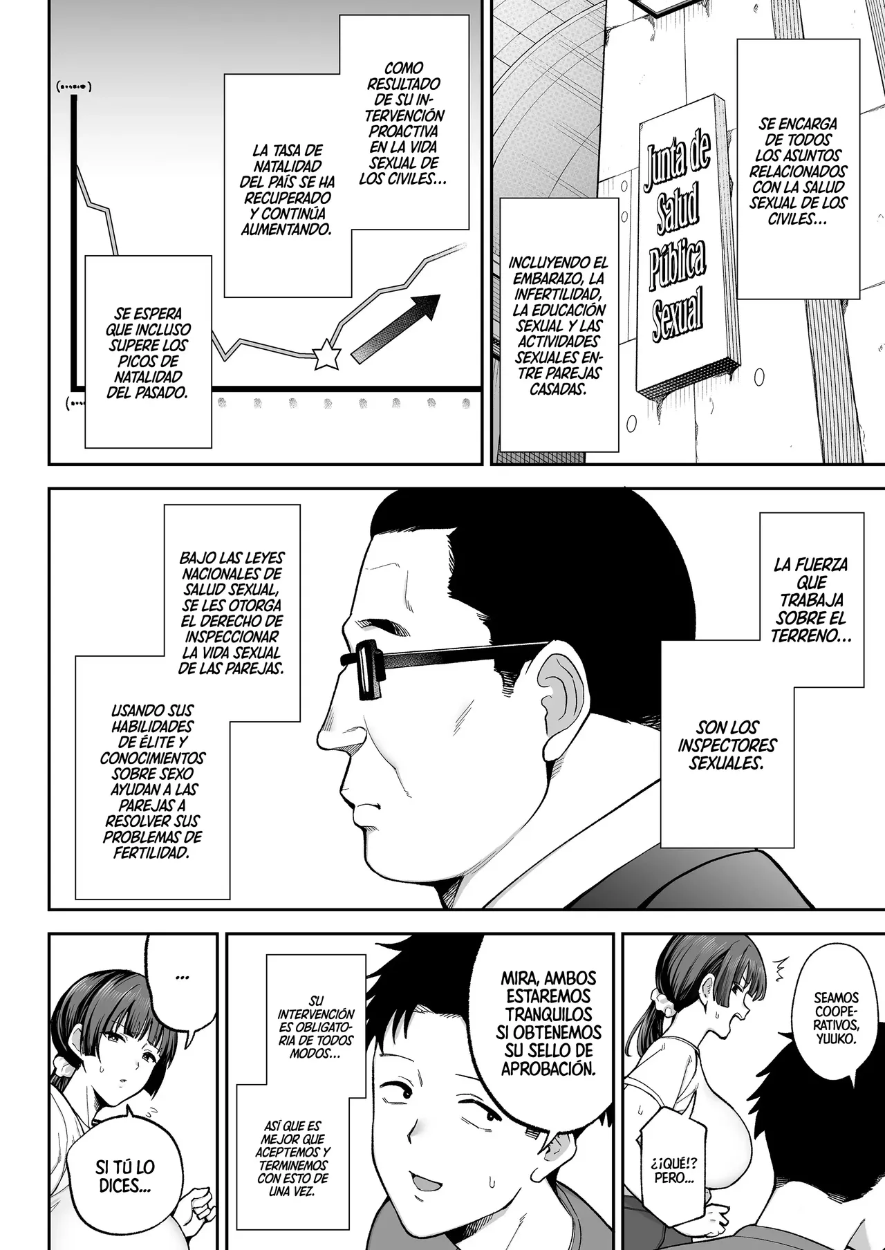 Seimu Chousa wa Totsuzen ni. ~Aisuru Tsuma e no Namahame Chousa~ | Inspección Sexual Sorpresa page 5 full