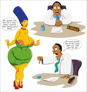 Marge came to see Dr. Hibbert cover
