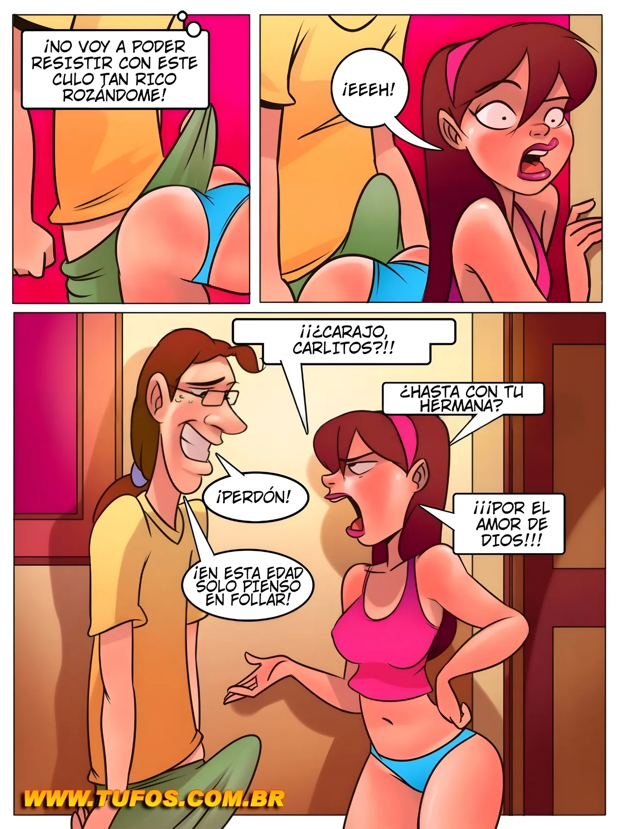 Familia Sacana 08 - Espiando a papá y mamá page 10 full