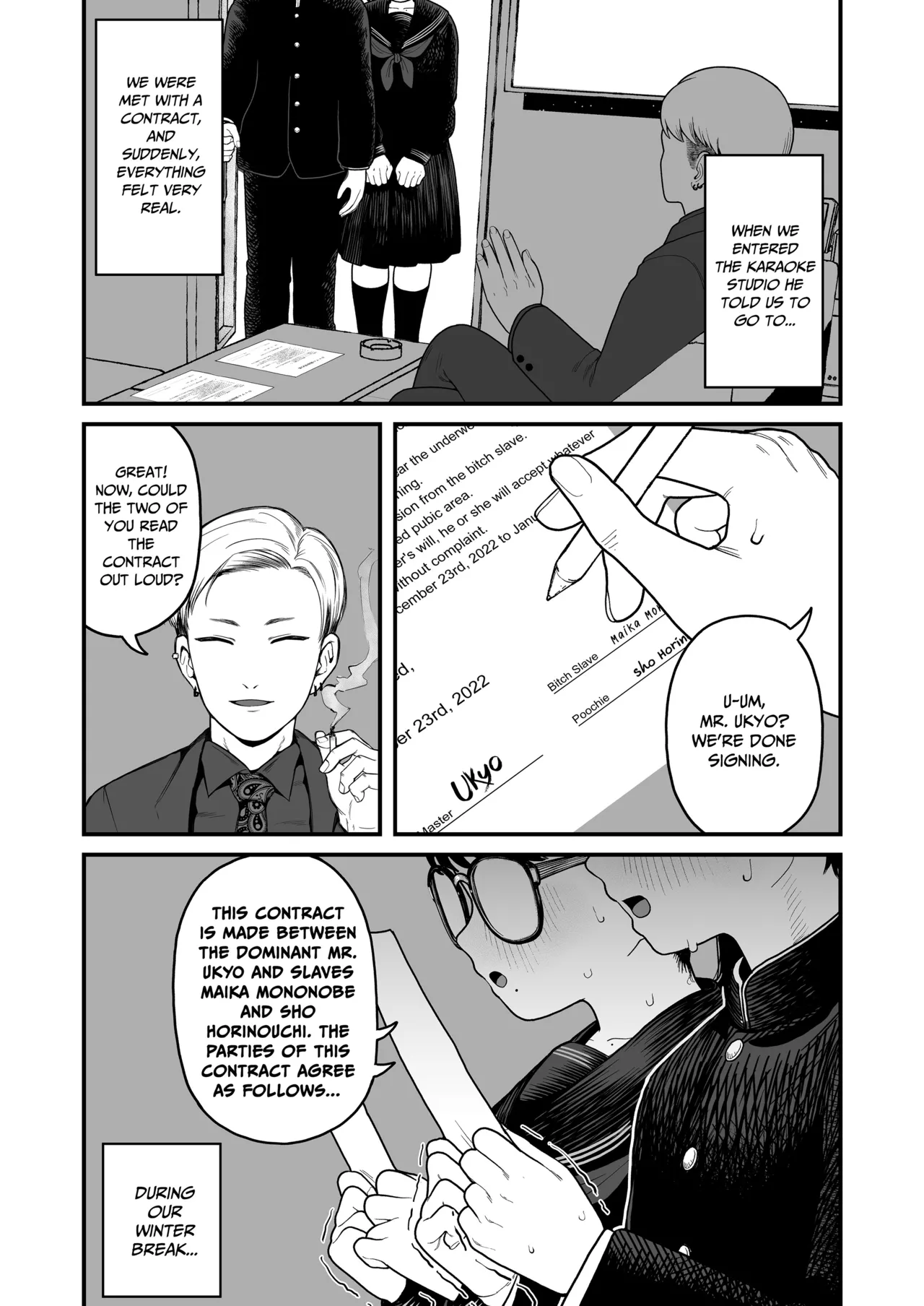 Winter Break With My Girlfriend and Our Master - Compilation page 6 full