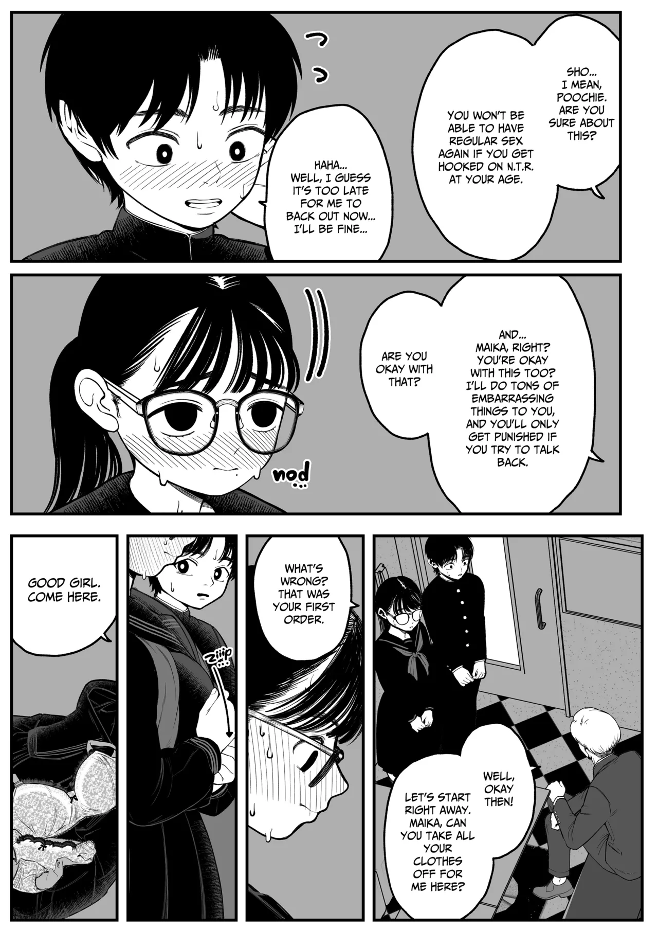 Winter Break With My Girlfriend and Our Master - Compilation page 9 full