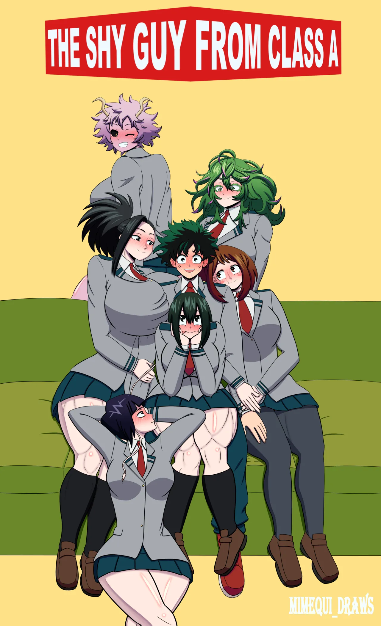 The Shy Guy from Class 1-A page 1 full