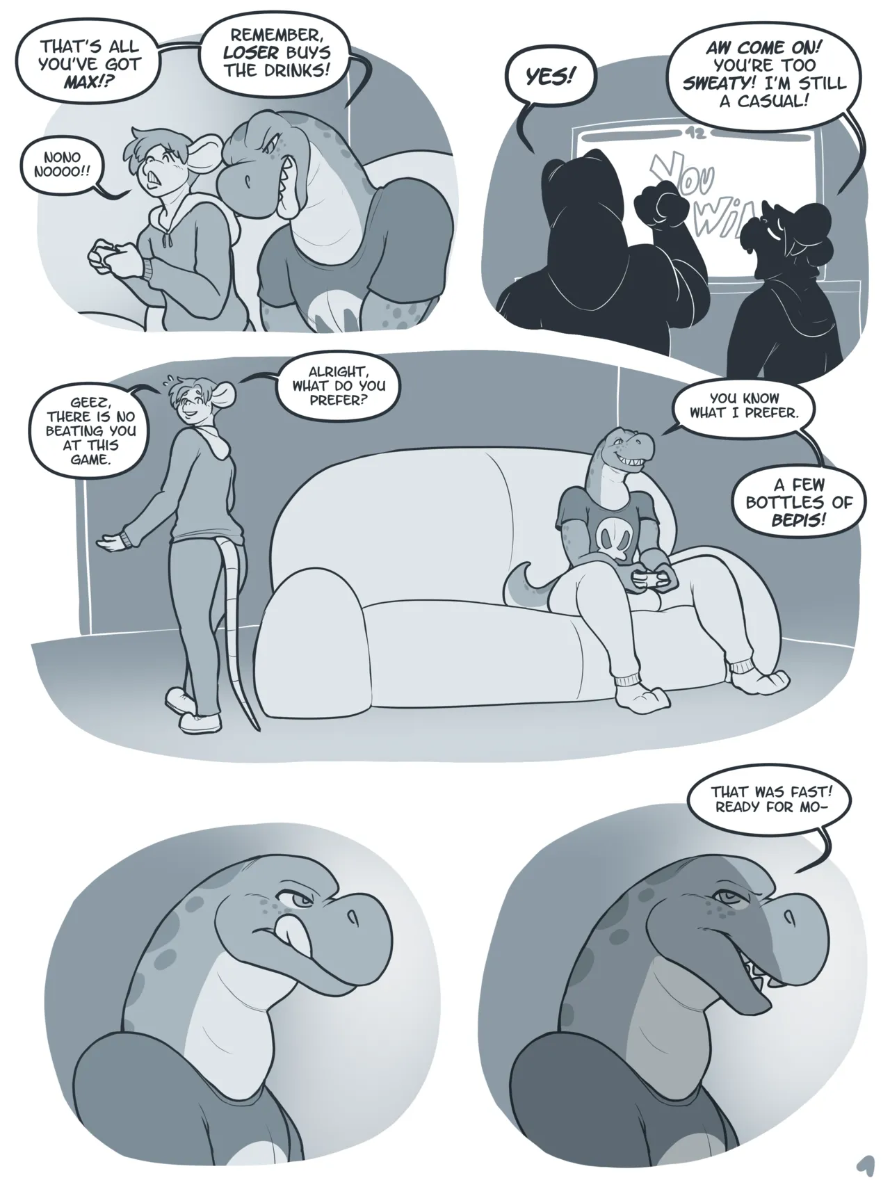 Belly Friend page 1 full