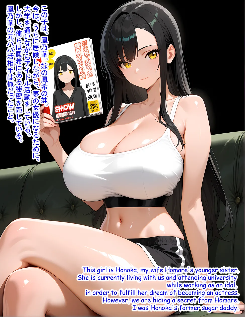 I can’t resist the temptation from my wife’s sister, who is also my ex-sugar baby,Wife Seduce 179 + α *IF/Cheating page 8 full