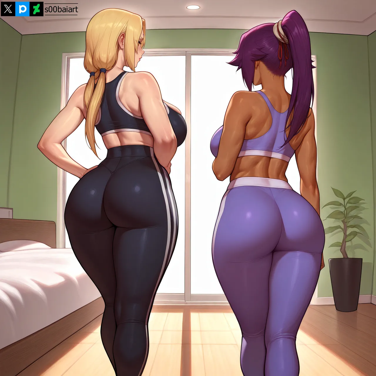 Tsunade x Yoruichi page 3 full