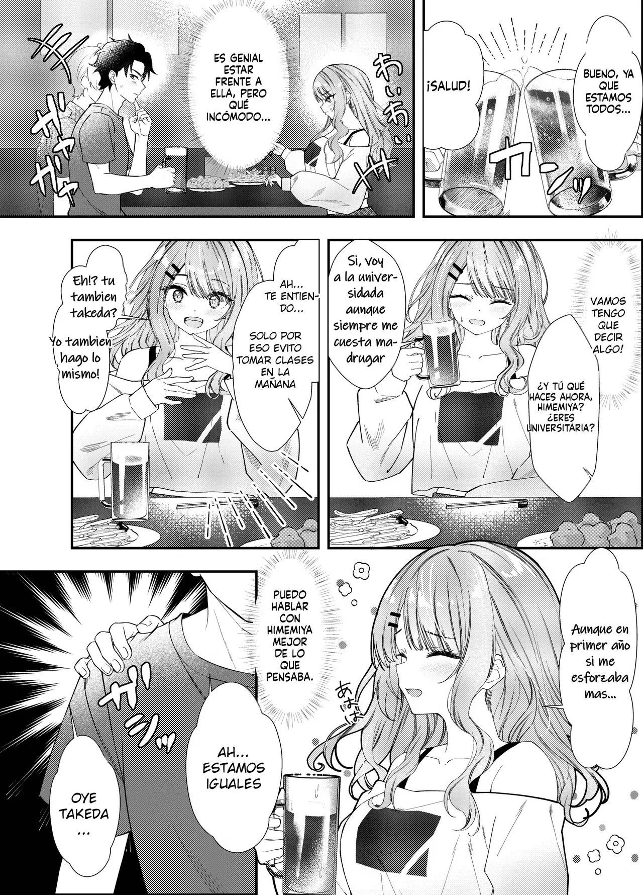 Dousoukai de Saikai shita Ano Ko to Namahame H｜Sexo Sin Protección con la Chica que Me Gustabaen Mi Reencuentro de la Secundaria H page 5 full