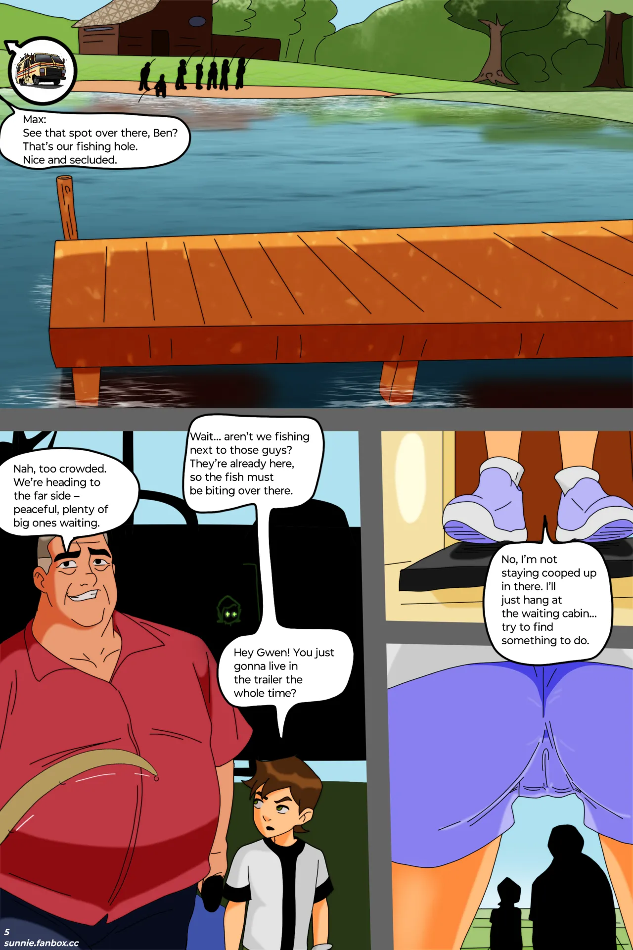 Gwen: Caught by the Mouth page 6 full