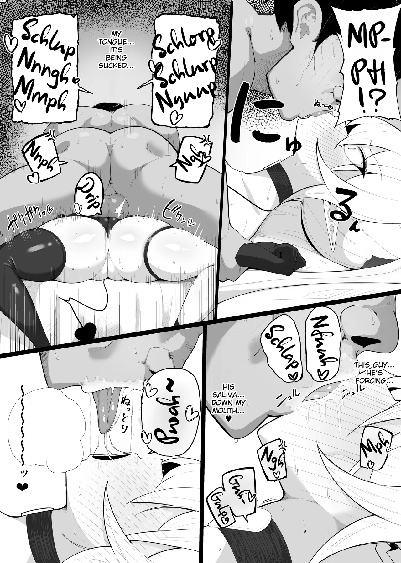Atashi no Ejiki ni Narinasai! 1+2+bonus | Fall prey to a succubus! 1+2+bonus page 9 full
