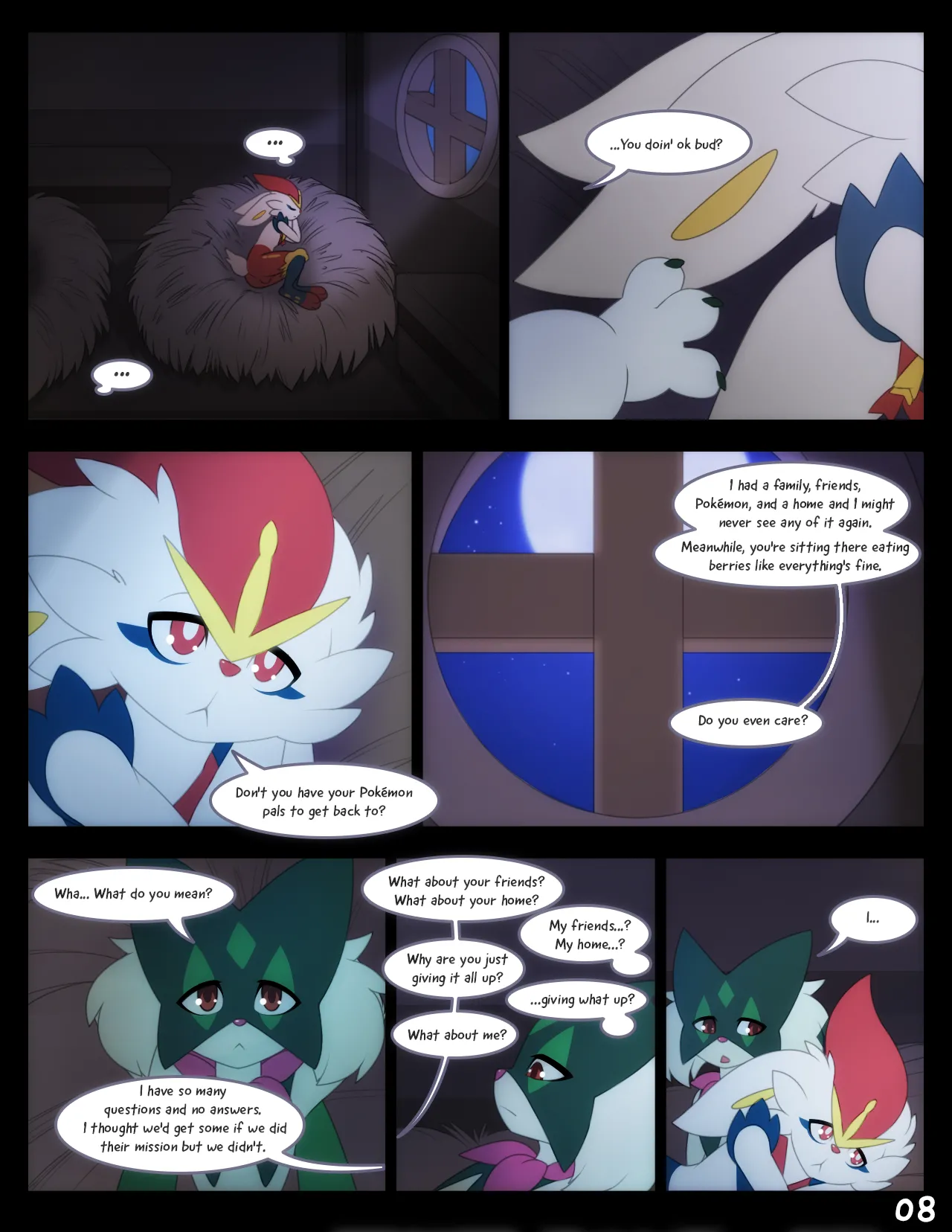 Mystery Dungeon Misadventures: Fastest of Friends page 9 full