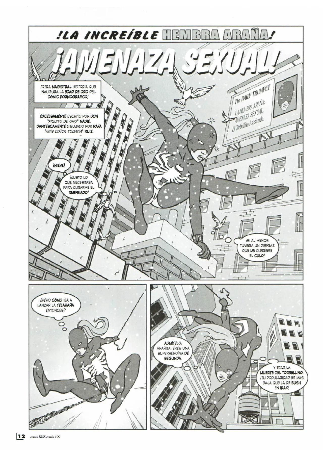 ¡La Increíble Hembra Araña! page 1 full