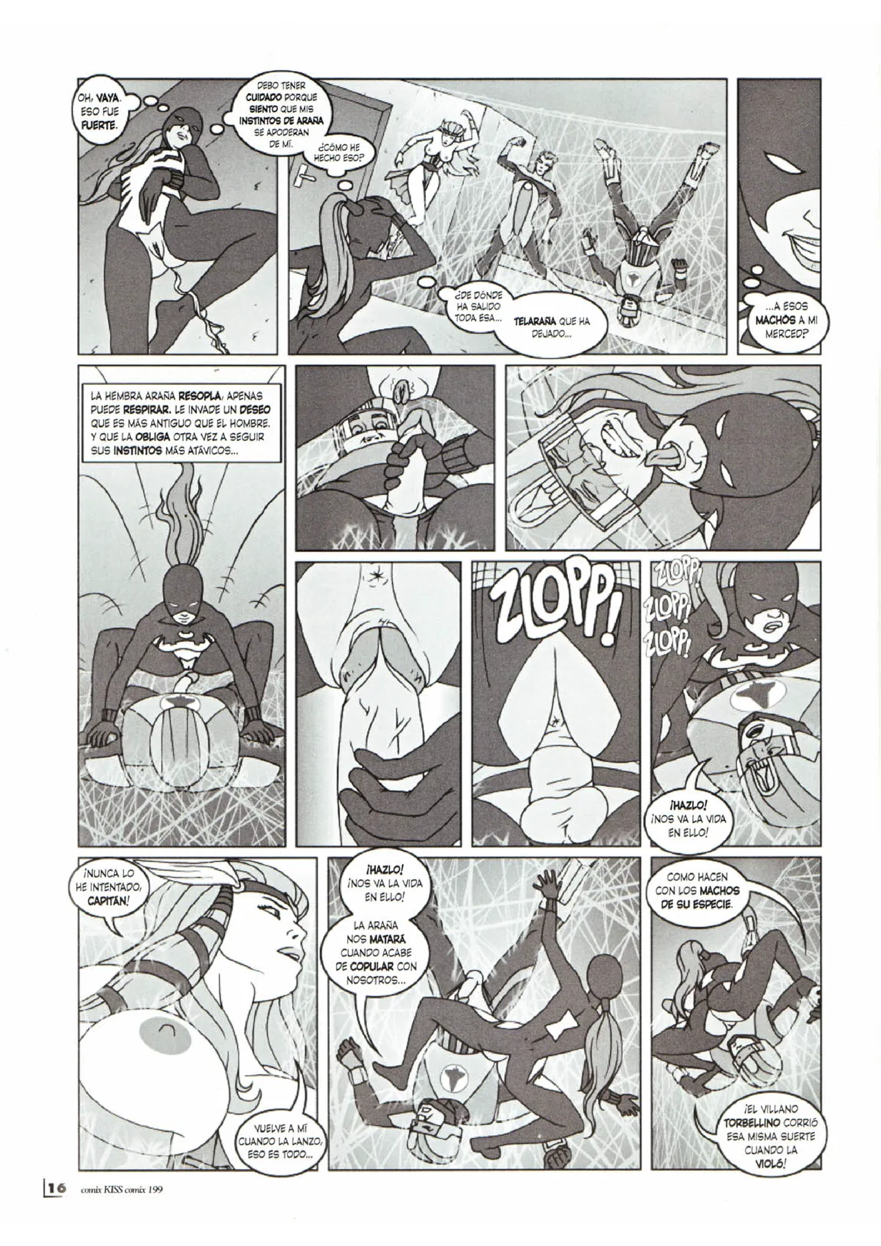 ¡La Increíble Hembra Araña! page 5 full