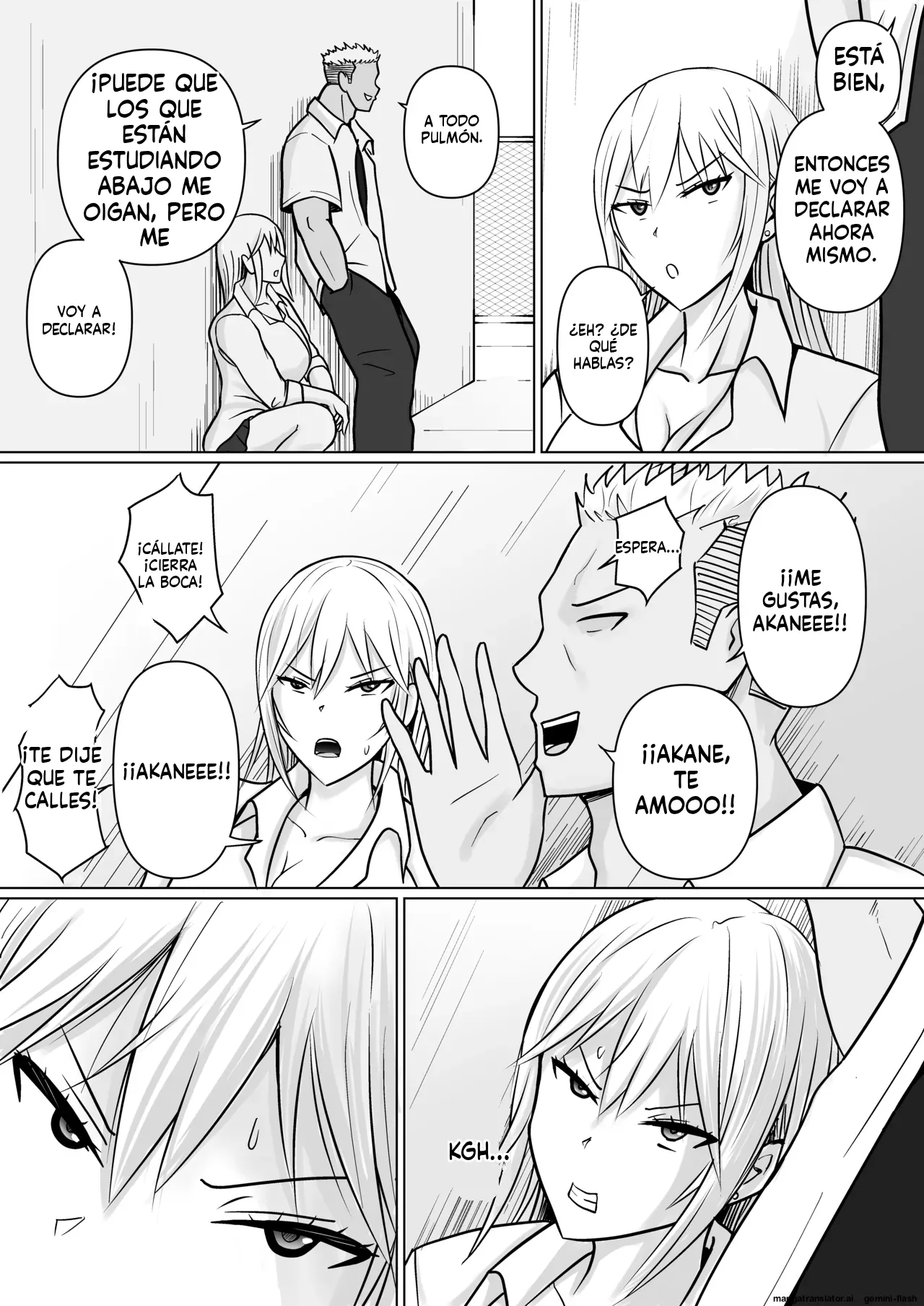 Class no Yankee Joshi ni Hyoui 5  MTL page 8 full