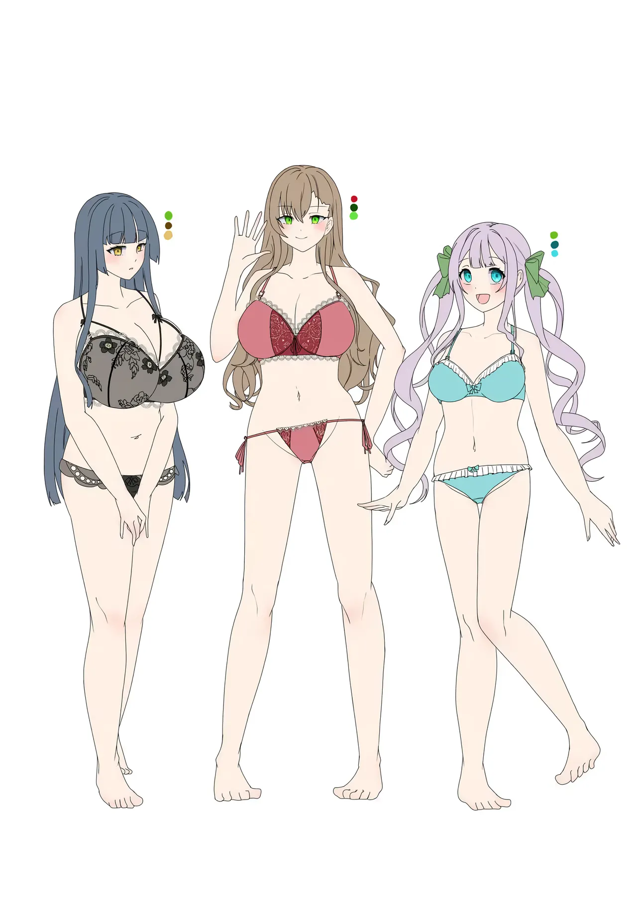 "Enmusubi no Noryokusha" no Tsuzuki Character Setteiga page 6 full