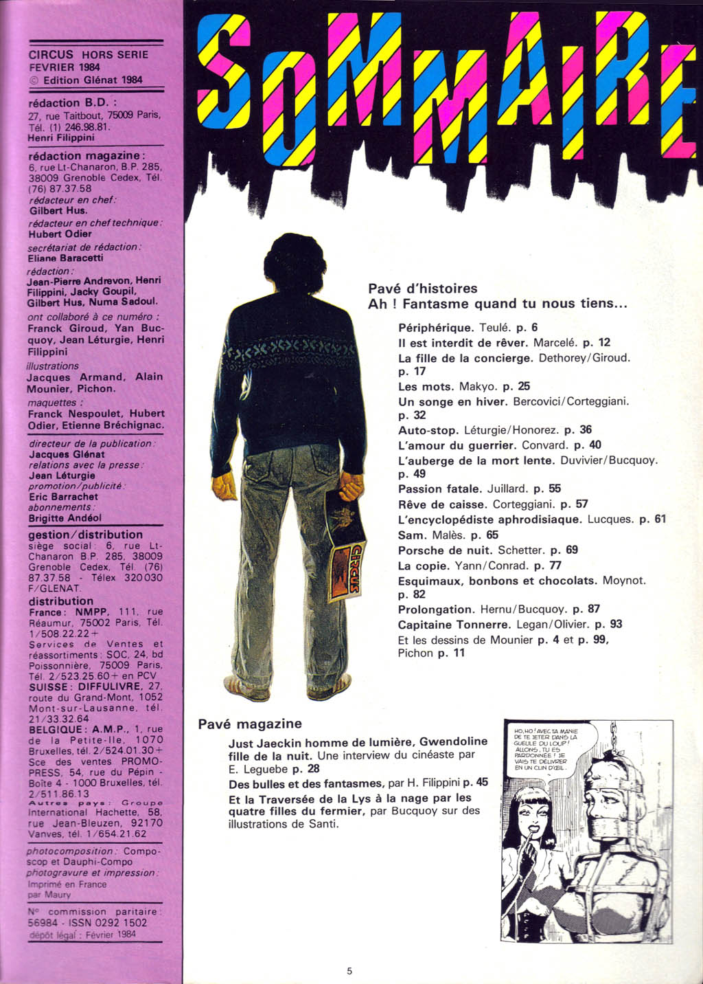 Circus HS 70 - Spécial Fantasmes page 4 full