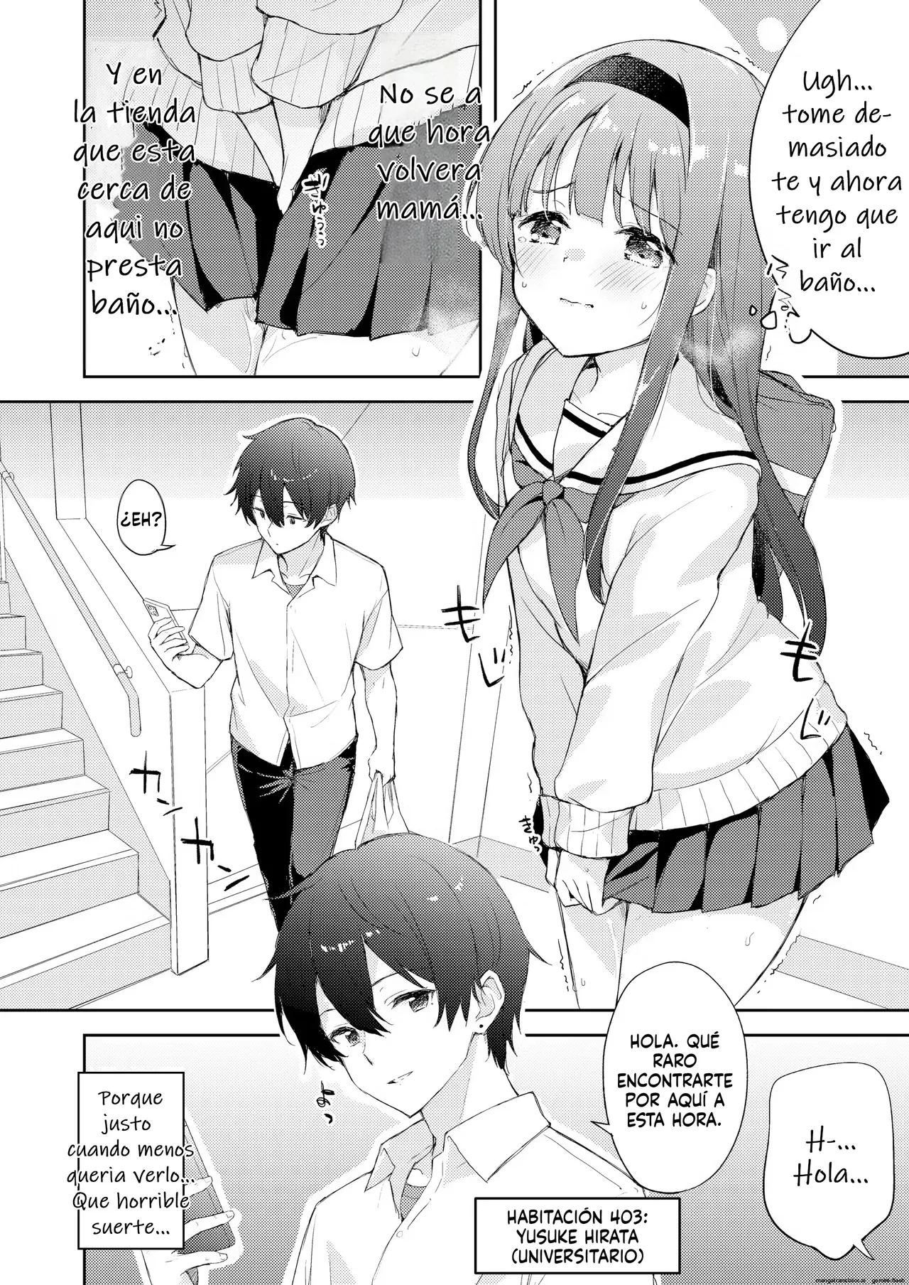 Binetsu ni Nureru Kimi ga Suki.｜Una Chica Muy Muy Mojada. page 5 full