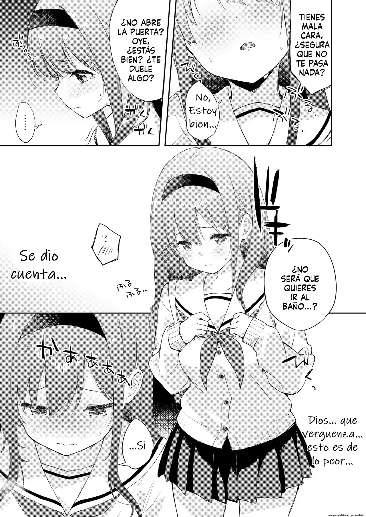 Binetsu ni Nureru Kimi ga Suki.｜Una Chica Muy Muy Mojada. page 6 full