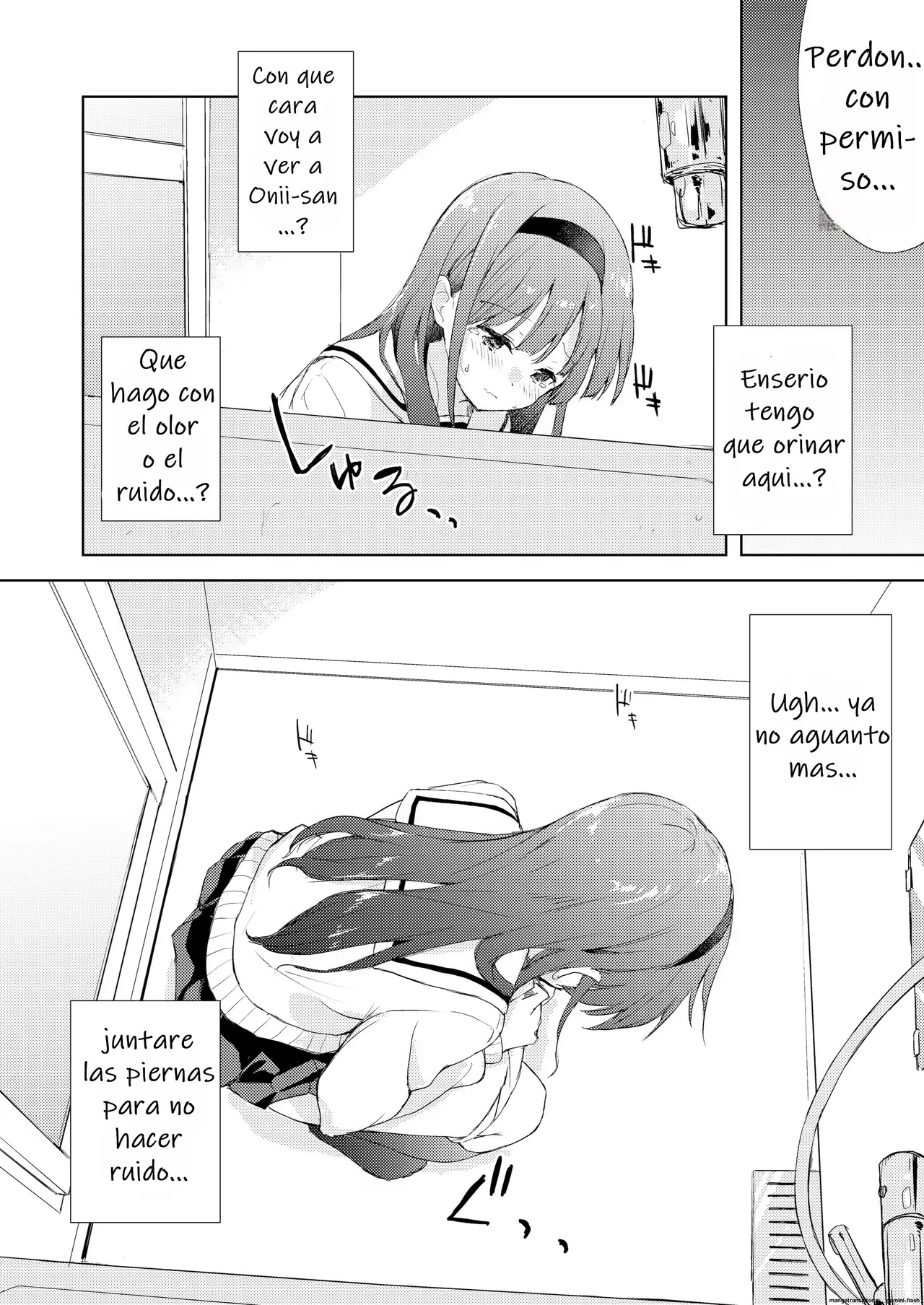 Binetsu ni Nureru Kimi ga Suki.｜Una Chica Muy Muy Mojada. page 9 full
