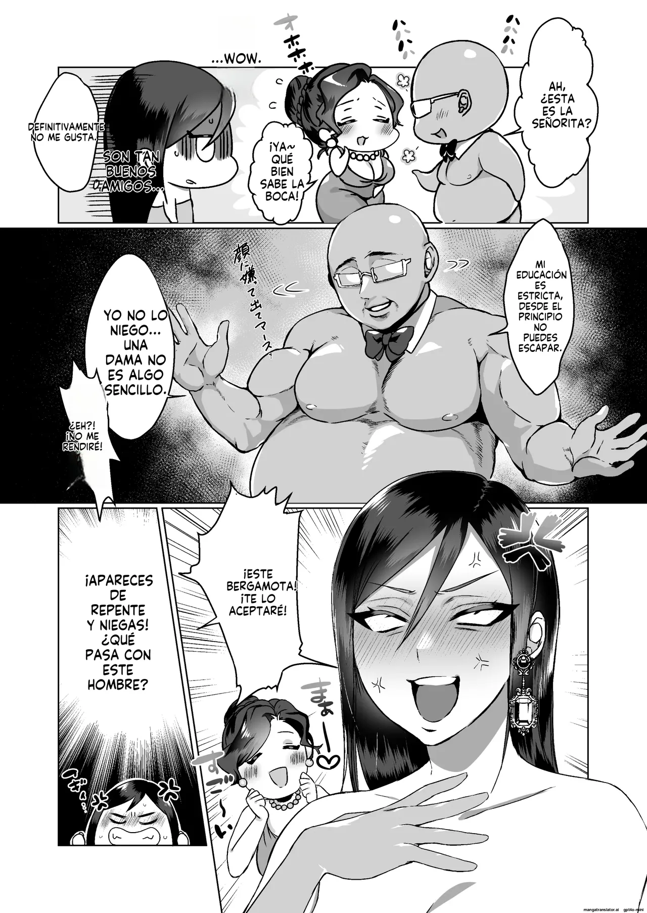 Shukujo no Kyouiku desuyo “Ojou-sama”｜Es parte de la Educación de una Dama, “Señorita” page 4 full