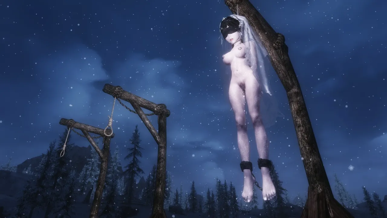 tarot13 pixiv skyrim bondage hanging page 8 full