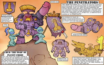 Space King: The Penetrators cover