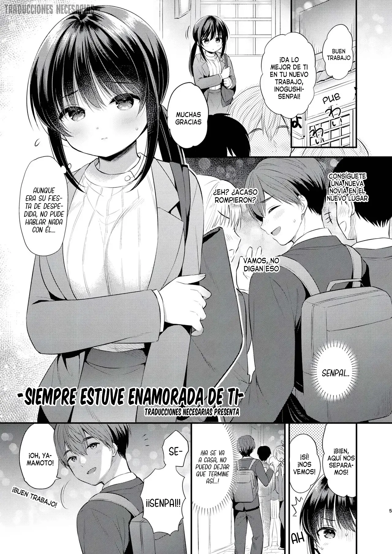 Watashi, Senpai no Koto Suki deshita - Siempre estuve... Enamorada de ti page 3 full