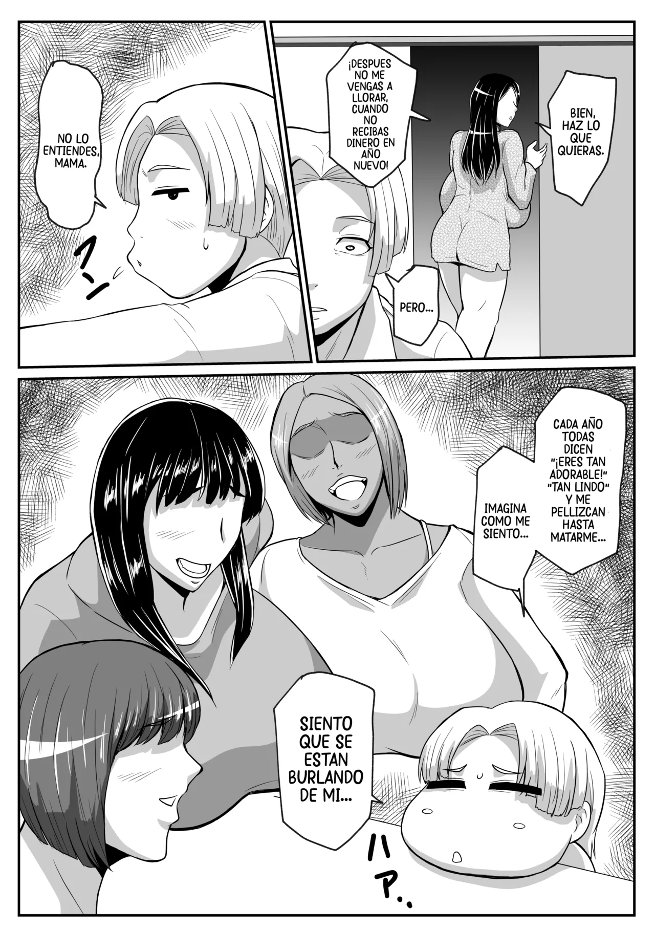 Mi regalo de año nuevo con mis tías y mi mamá page 3 full