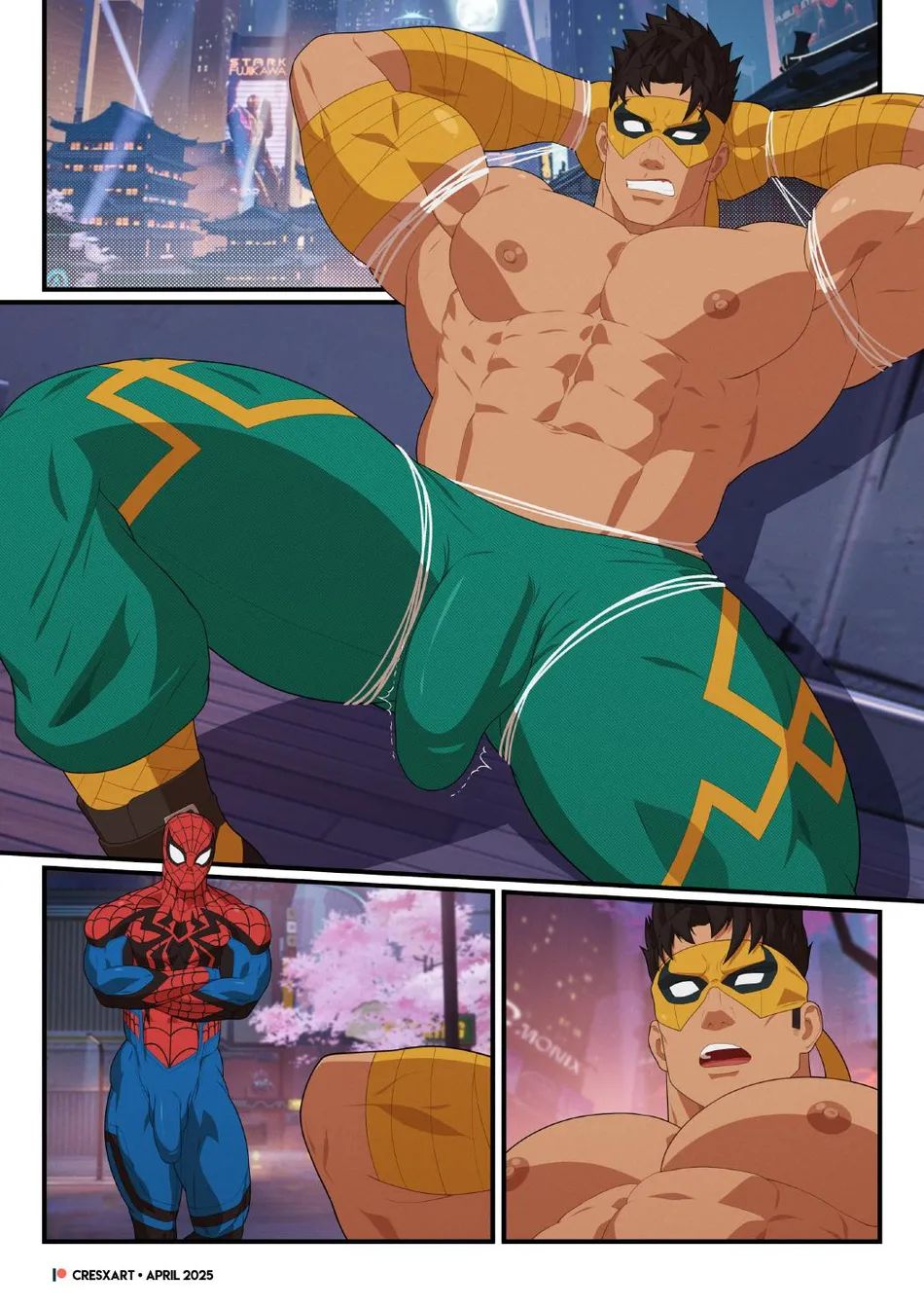 Spider-Man，Human Torch Johnny Storm page 3 full