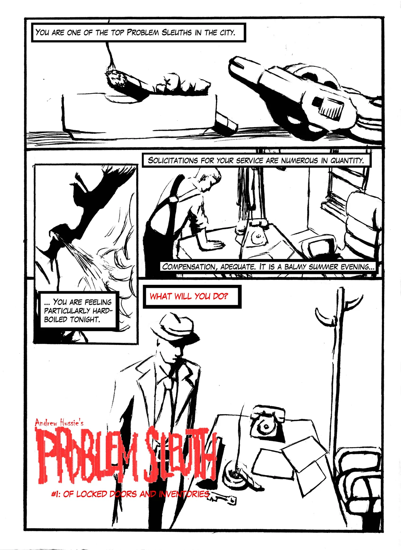 Problem Sleuth by satsugaikaze page 1 full