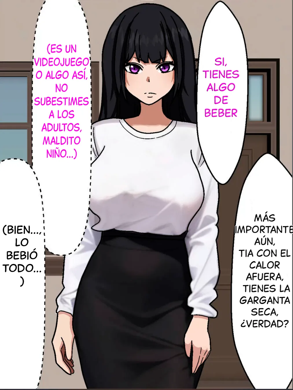 Una descarada y arrogante madre se convierte en la pareja sexual de un pervertido niño page 4 full