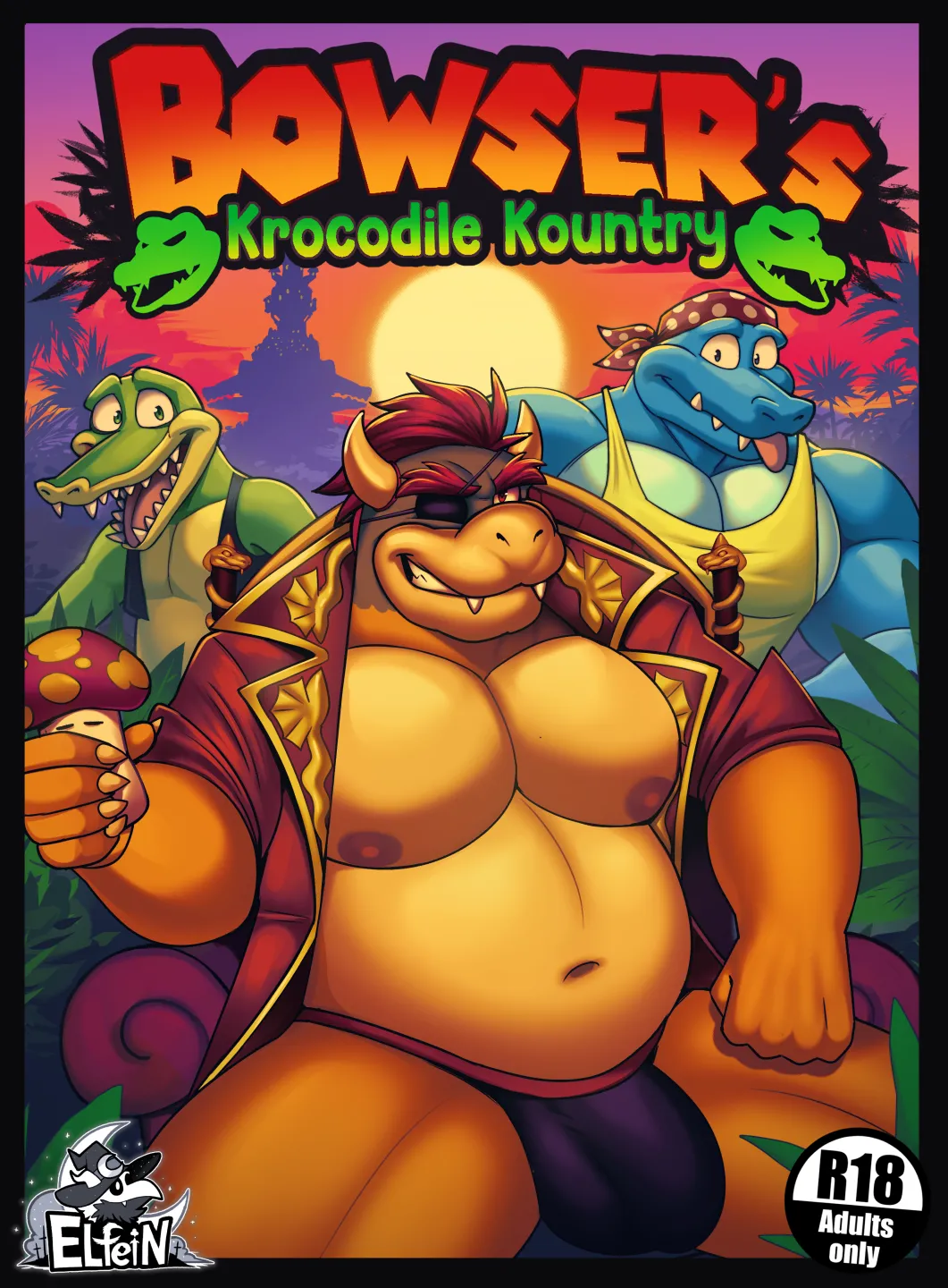 BOWSER Krocodile Kountry page 1 full