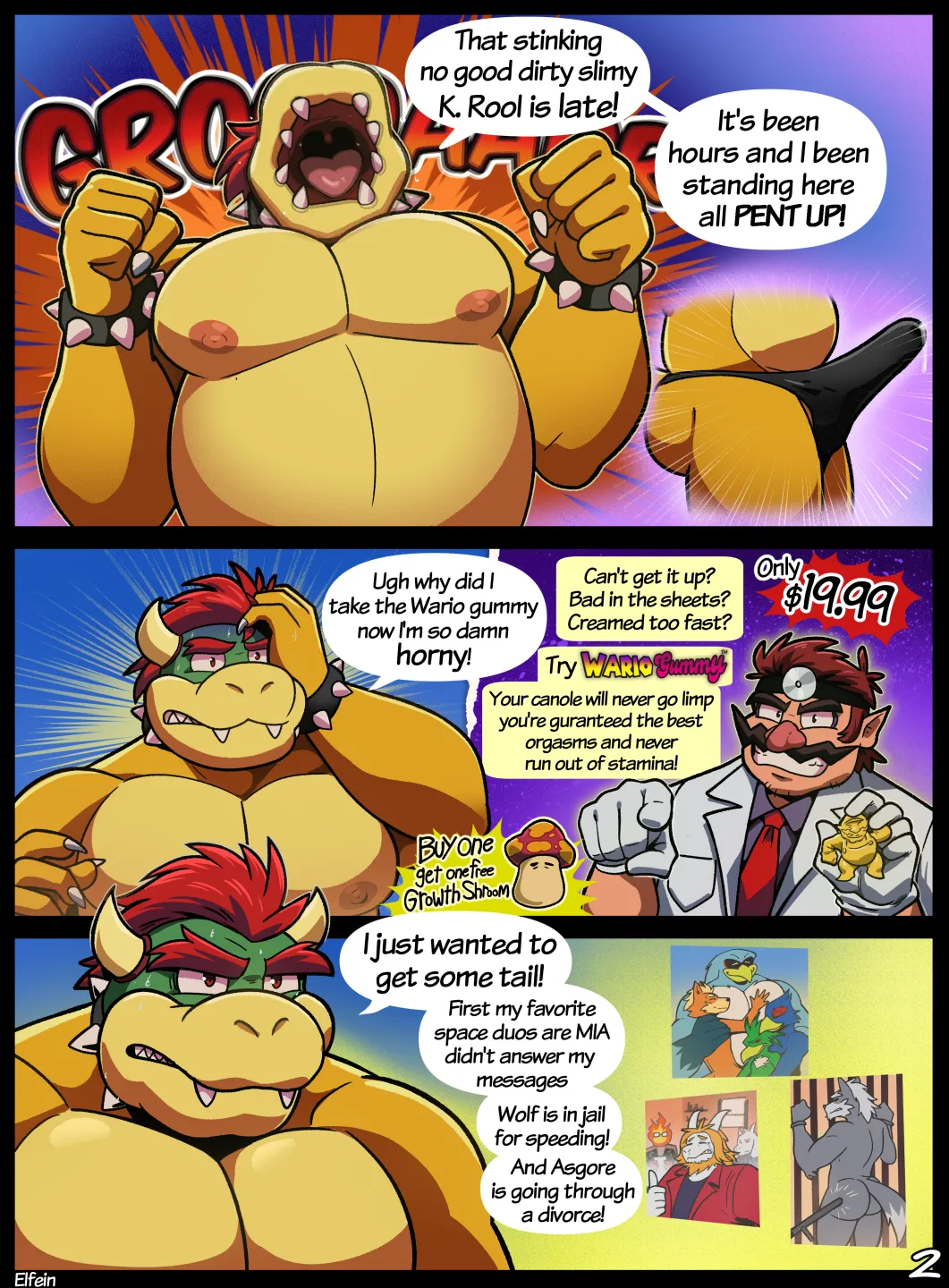 BOWSER Krocodile Kountry page 3 full