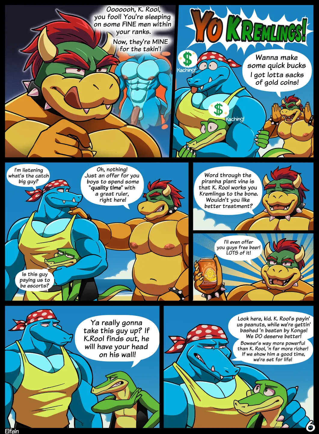 BOWSER Krocodile Kountry page 7 full