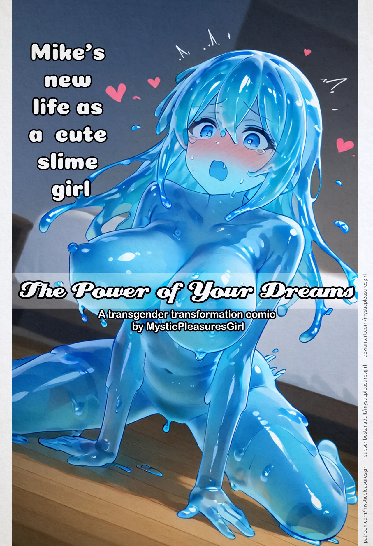 slime girl transformation page 1 full