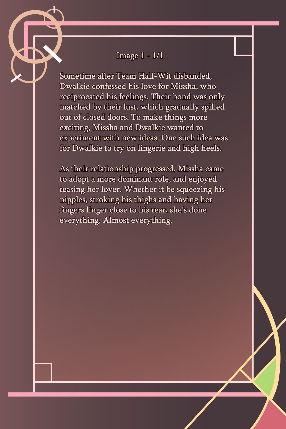 Missha &amp; Dwalkie Commission Story page 2 full