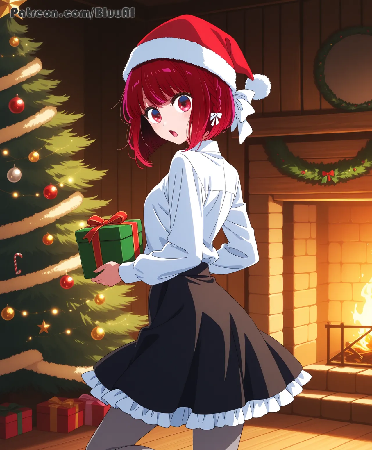 Bluu Ai Kana Arima Oshi No Ko Christmas page 10 full