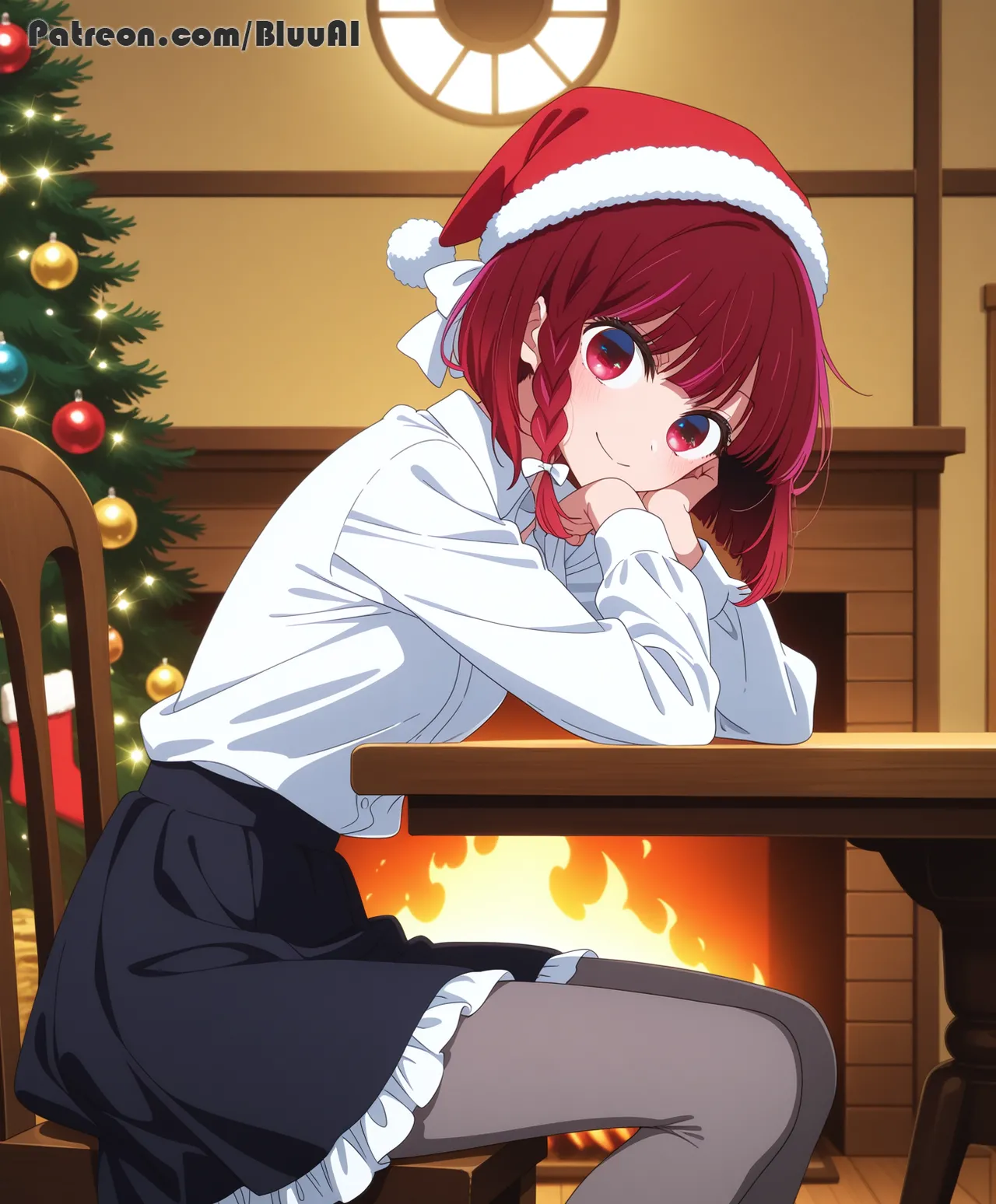 Bluu Ai Kana Arima Oshi No Ko Christmas page 2 full