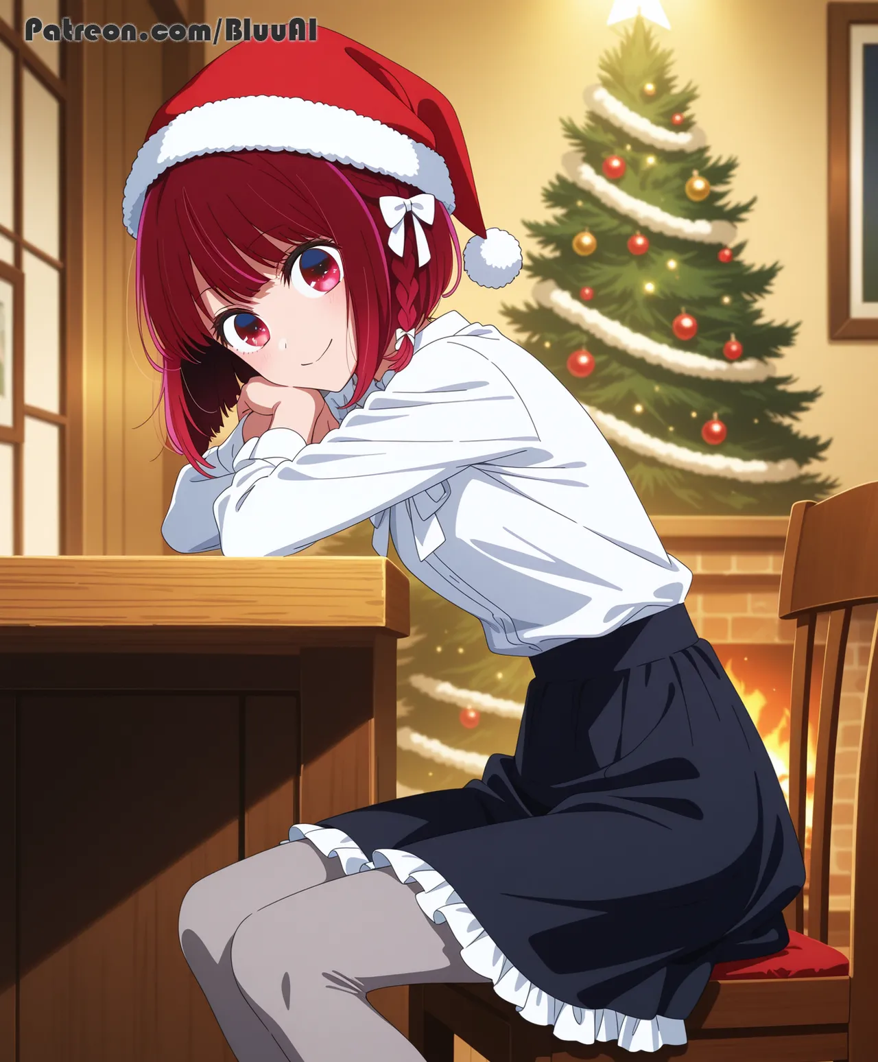 Bluu Ai Kana Arima Oshi No Ko Christmas page 4 full
