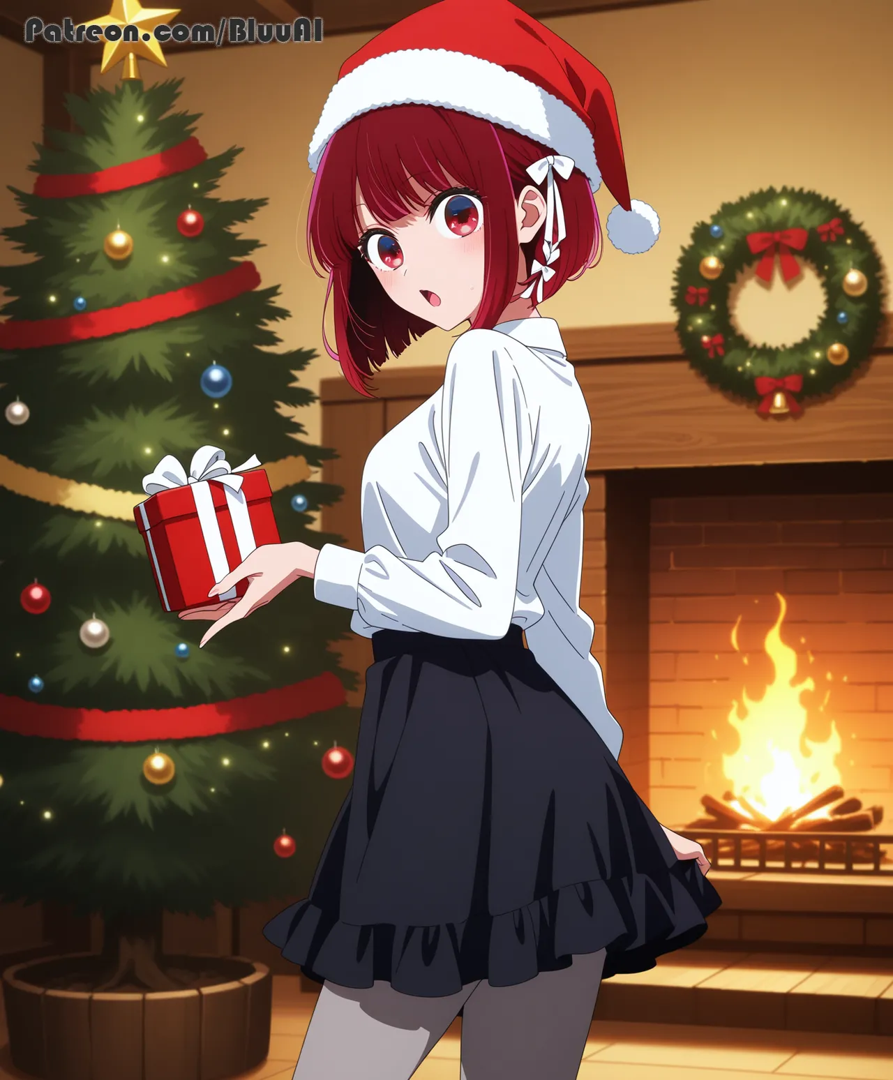 Bluu Ai Kana Arima Oshi No Ko Christmas page 9 full