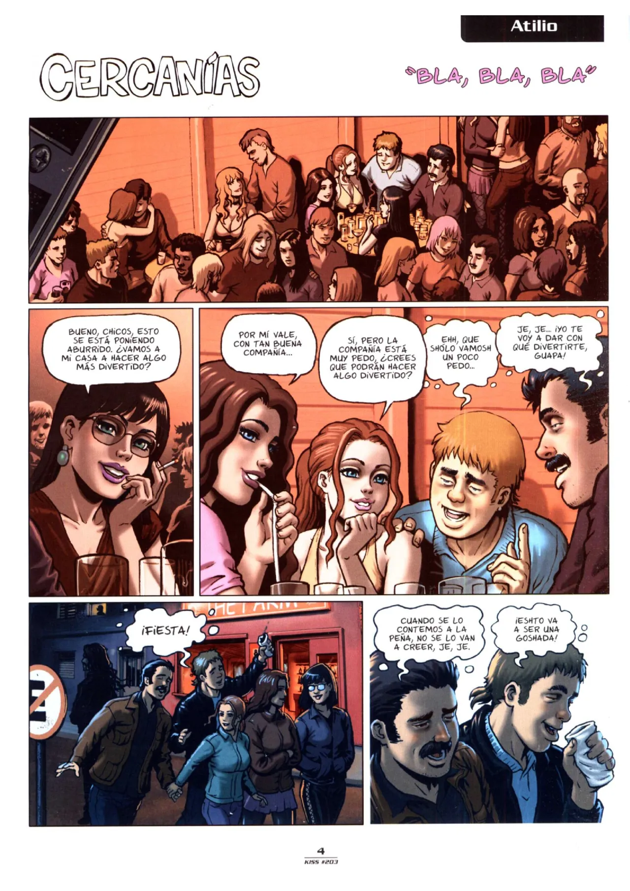 Kiss Comix #203 page 4 full