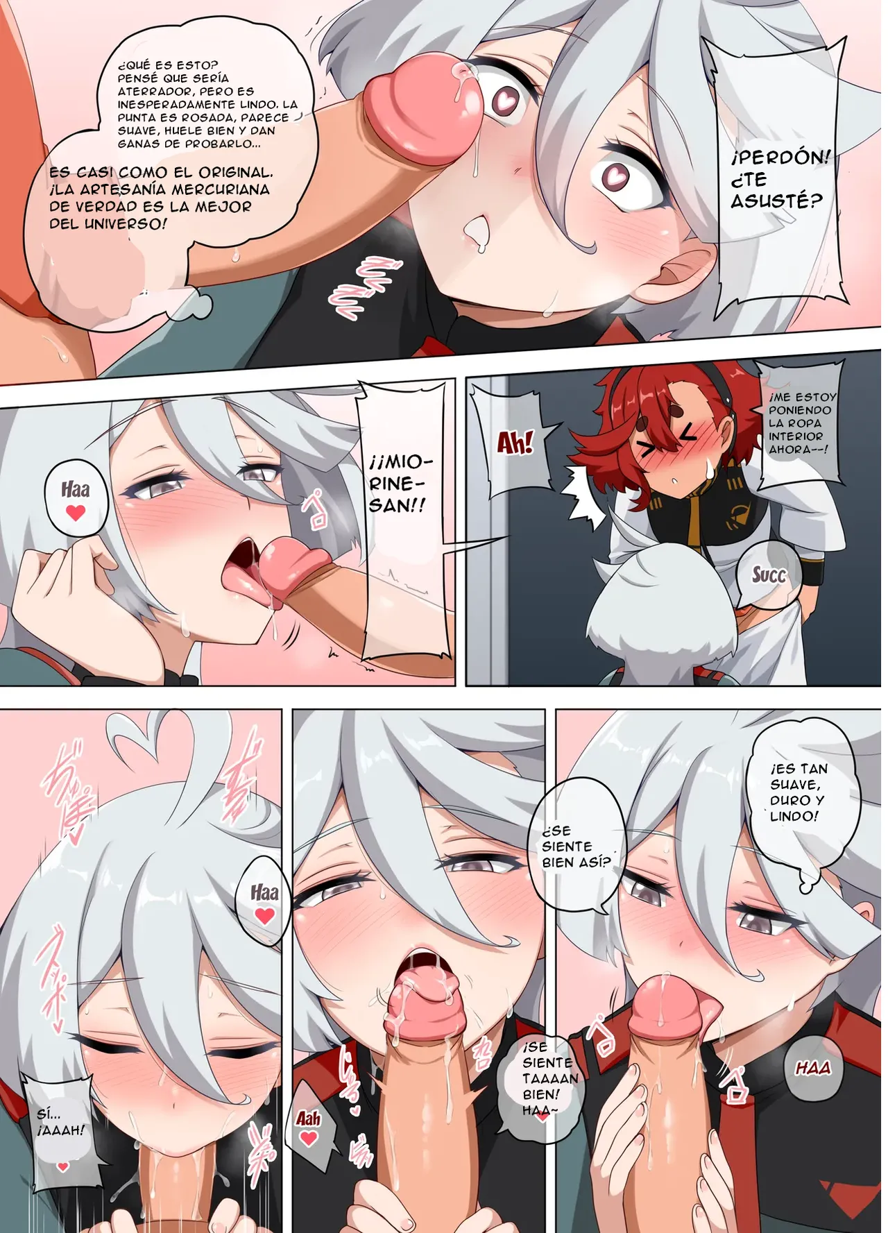 Suisei no Kagaku wa Sekaiichi | Mercury's Science is the Best in the World! page 8 full