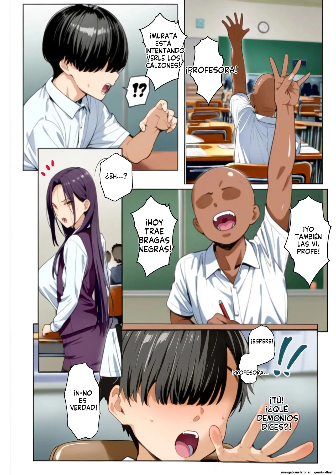 Oneshota sensei! 1  MTL page 7 full