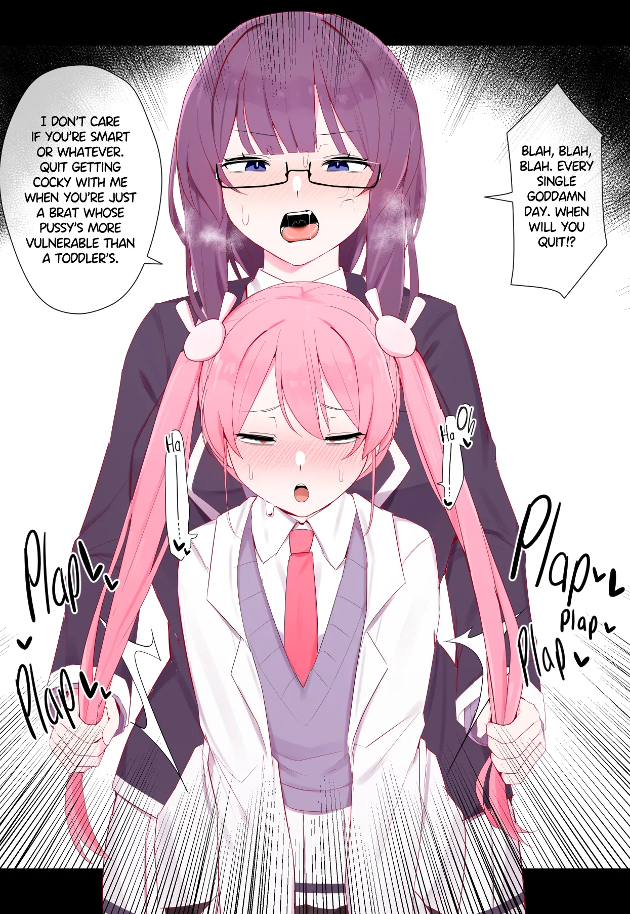 Putting a Cheeky Classmate in Their Place page 10 full