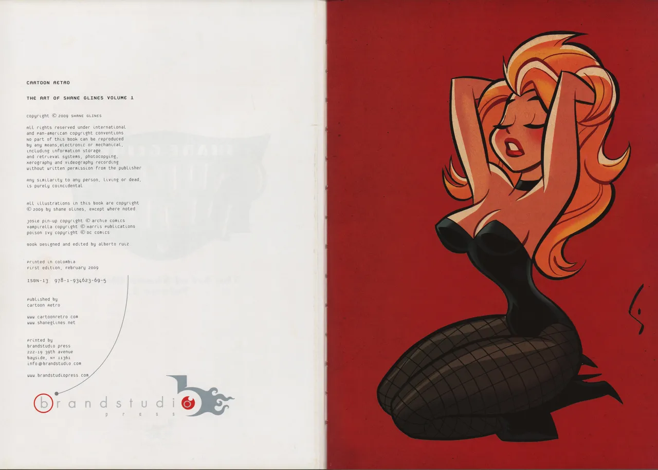Cartoon Retro - The Art of Shane Glines, Volume 1 page 3 full