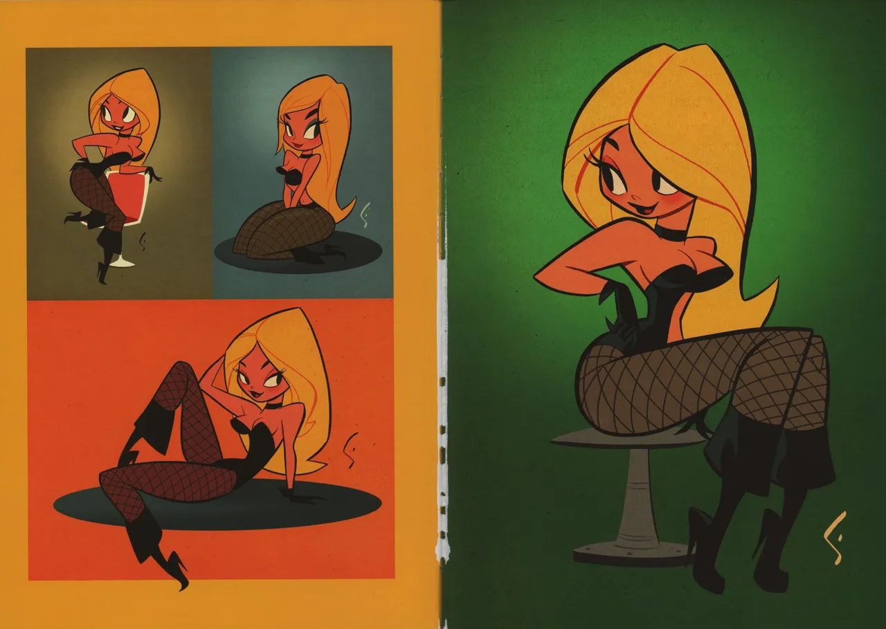 Cartoon Retro - The Art of Shane Glines, Volume 1 page 4 full