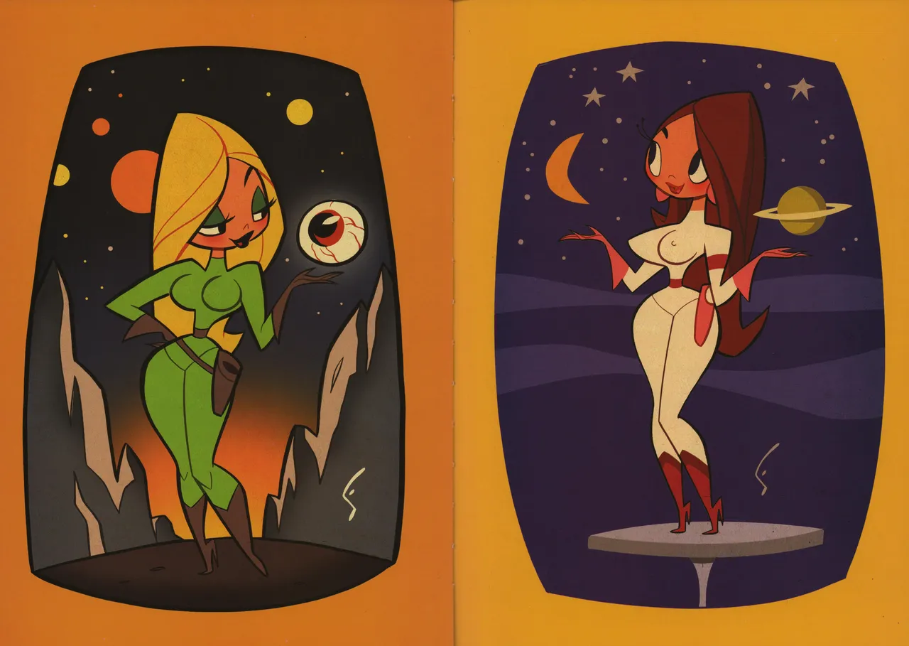 Cartoon Retro - The Art of Shane Glines, Volume 1 page 8 full