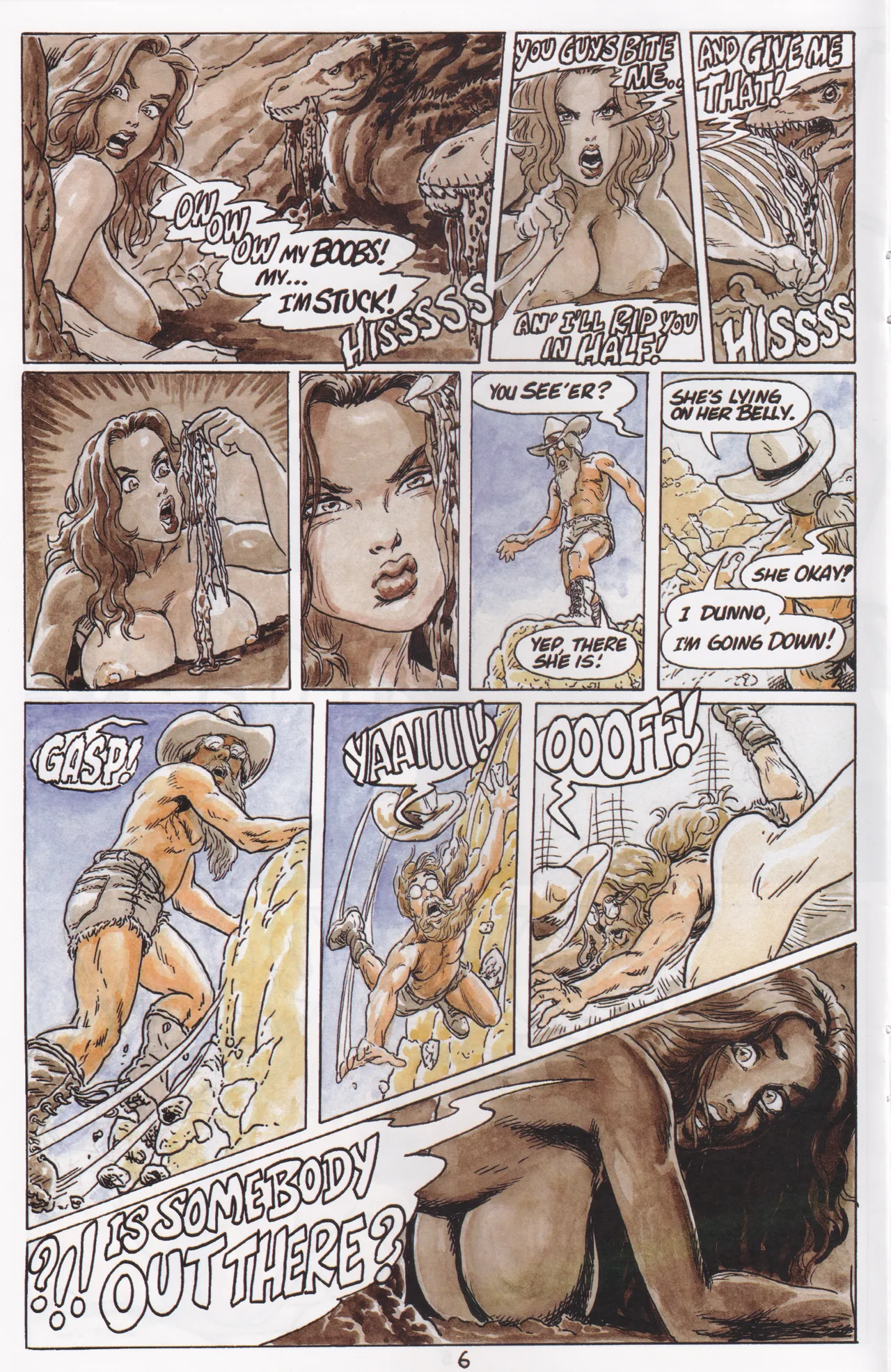Cavewoman 2014 Convention Book - 20 Years of Beauty &amp; Beasts page 9 full