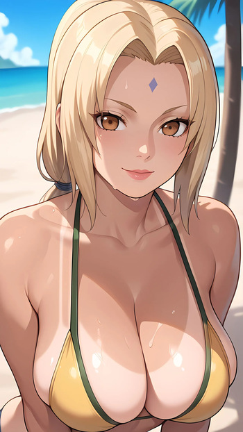 Tsunade Futa in Bikini - Naruto: Shippuden cover